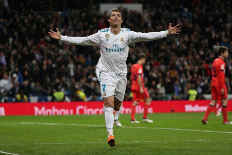Ronaldo op schot voor Real Madrid