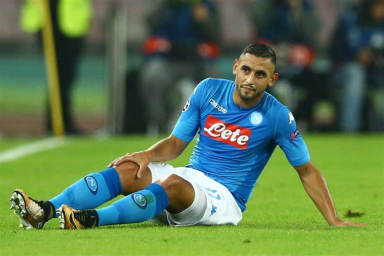 Napoli is Ghoulam weer lang kwijt