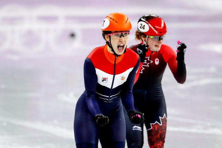 Suzanne Schulting stunt met goud