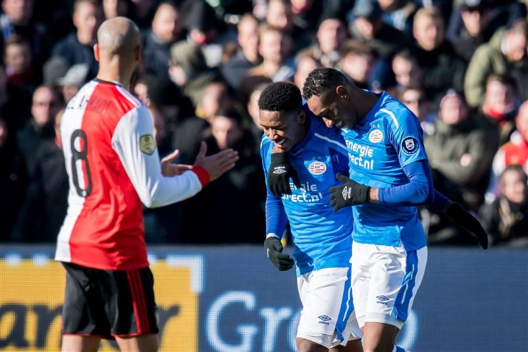 PSv deelt dreun uit aan Feyenoord en Ajax