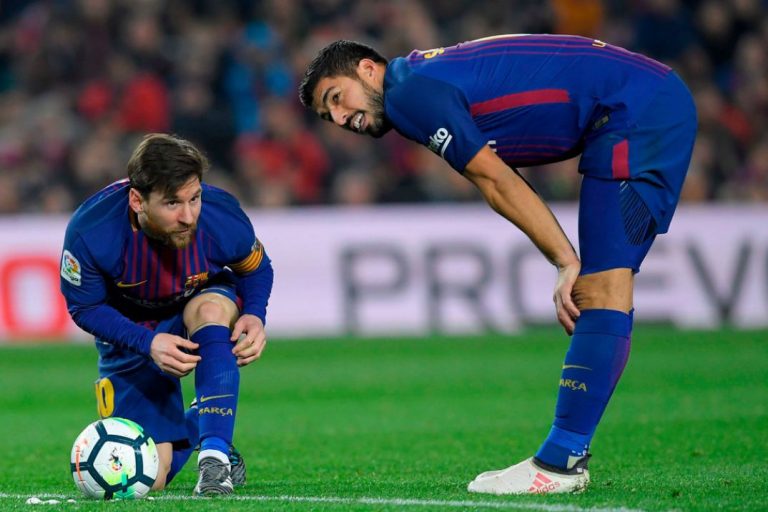 Ontketende Messi en Suarez rollen Girona op