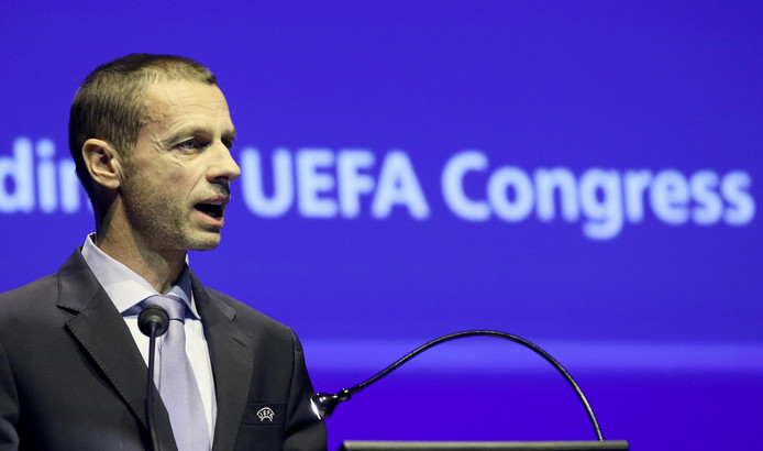 UEFA-voorzitter Ceferin wil scheefgroei tegengaan: ‘Maar verwacht geen wonderen’