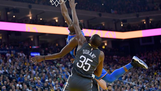 Warriors verliezen koppositie NBA ondanks vijftig punten Durant