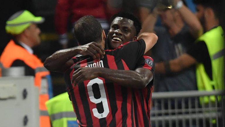 AC Milan in extremis voorbij AS Roma bij rentree Karsdorp
