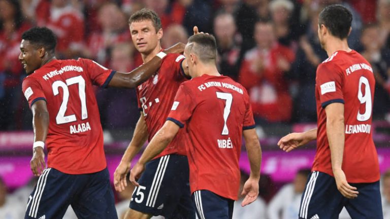 Robben trefzeker bij winnend Bayern