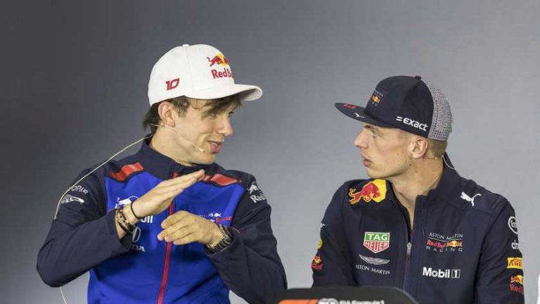 ‘Gasly nieuwe teamgenoot Verstappen’