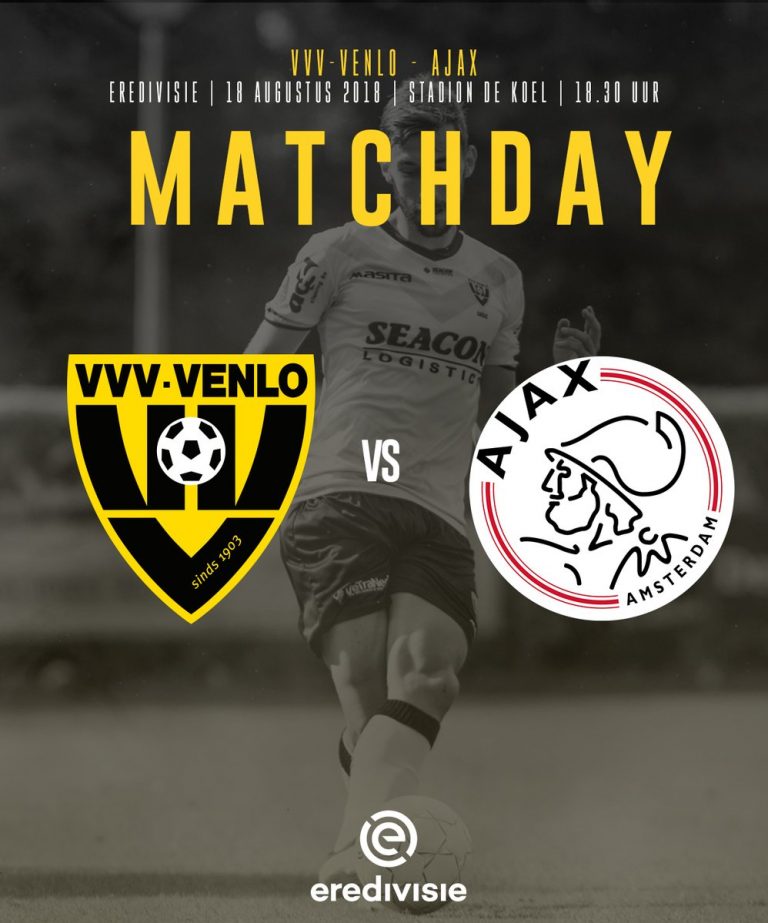 Voorbeschouwing: VVV-Venlo – Ajax (Eredivisie)