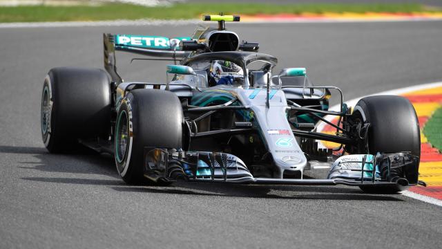 Bottas begint Grand Prix van België door motorwissel achteraan