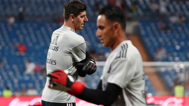 Real-trainer Lopetegui gaat per wedstrijd kiezen tussen Courtois en Navas