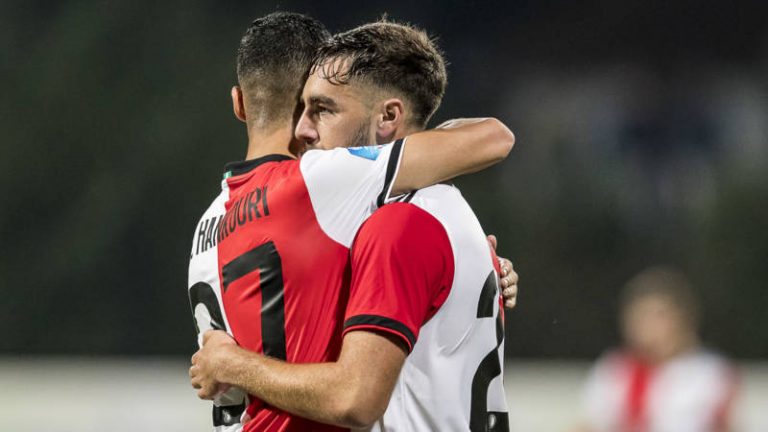 Vente en debutant Kökcü schieten Feyenoord ronde verder