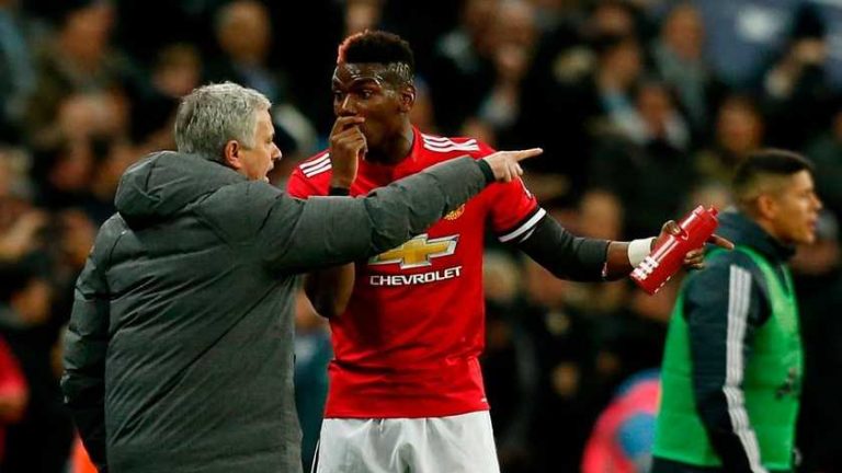 Mourinho waarschuwt Pogba