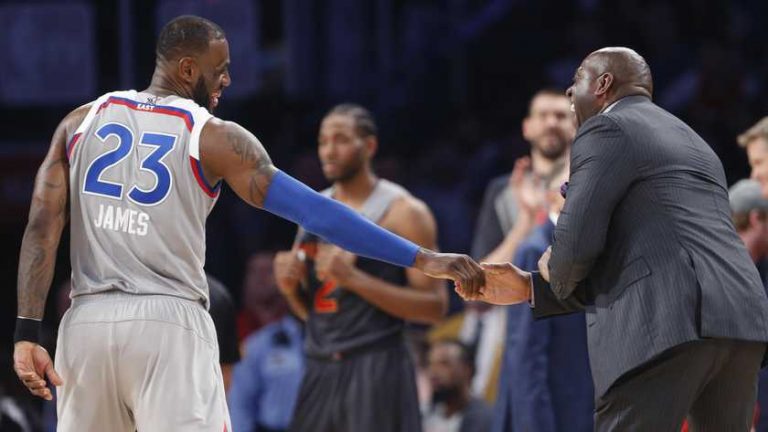 Magic Johnson gelooft in terugkeer top LA Lakers
