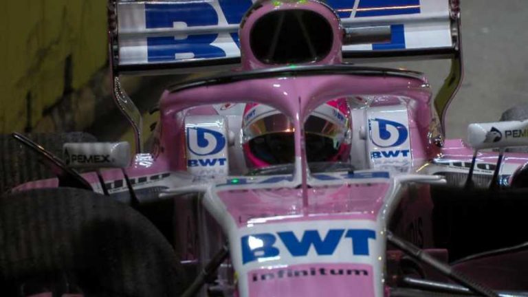 Nachtmerrie voor Force India in Singapore