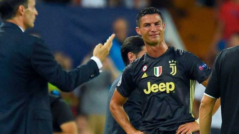 Opluchting voor Cristiano Ronaldo