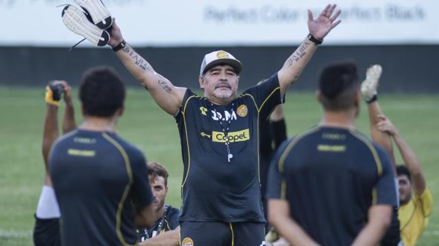Maradona ziet baan in Mexico als nieuwe start na jarenlange ‘ziekte’