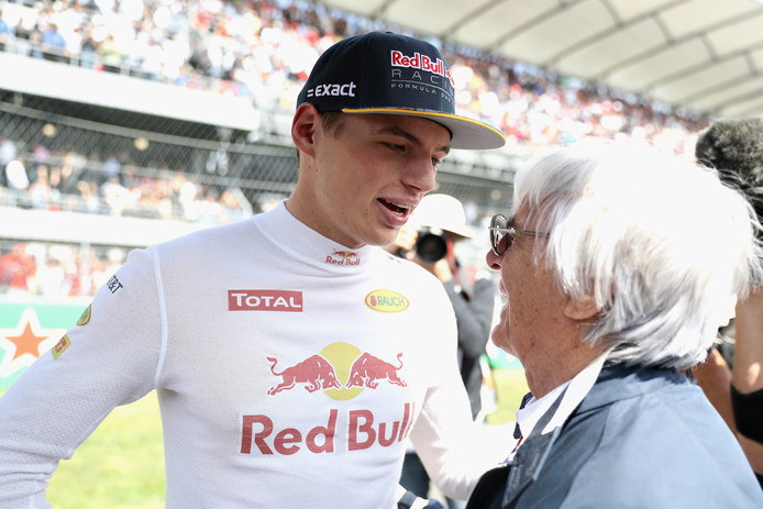 Ecclestone: Ferrari en Mercedes zouden Verstappen nu nooit halen