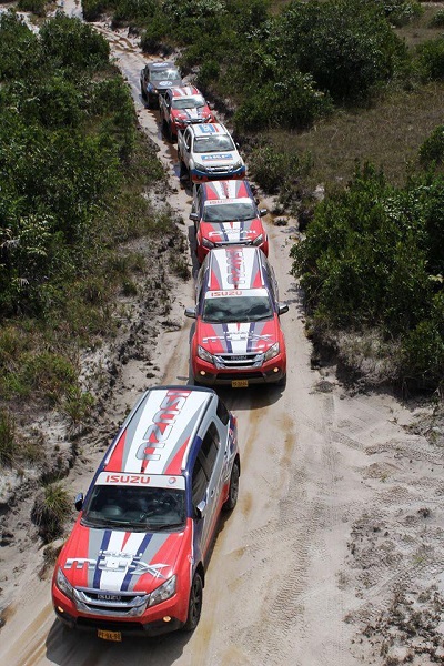 Isuzu Savanne rally 2019 vandaag van start