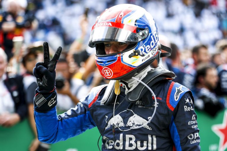 Gasly extatisch na eerste podium: ‘Dit vergeet ik nooit’