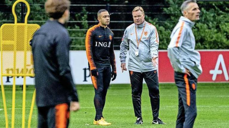 Koeman moet goudhaantje Depay mogelijk missen