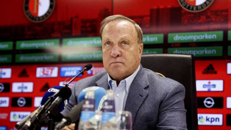 Advocaat stelt direct harde doelen bij Feyenoord