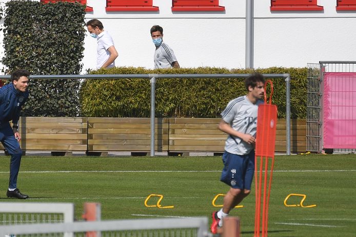 ‘Bundesligaclubs volop in training dankzij vele coronatesten’