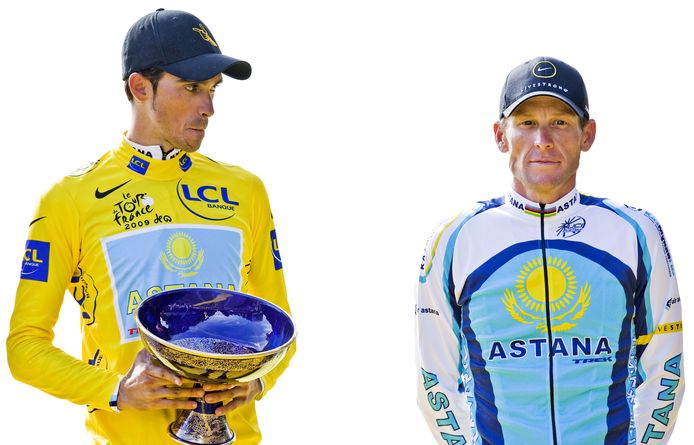 Contador over oorlog met Armstrong in Tour van 2009: ‘Het hele team leed eronder’