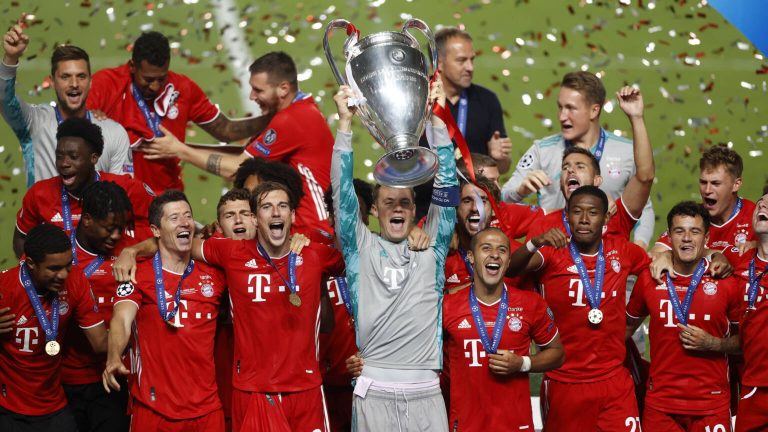 Geboren Parijzenaar Coman kopt Bayern München naar zesde Champions League-titel