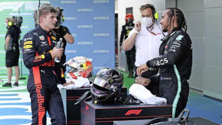 Lewis Hamilton ziet Max Verstappen wél als titelkandidaat