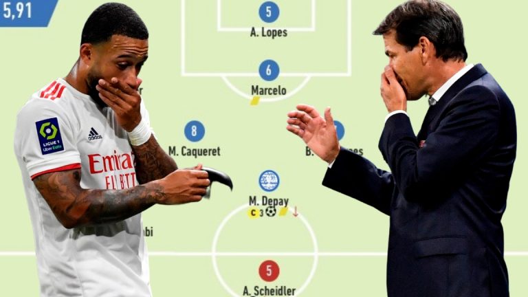 Franse kranten loven ‘ballerina’ Memphis Depay na 3,5 doelpunt