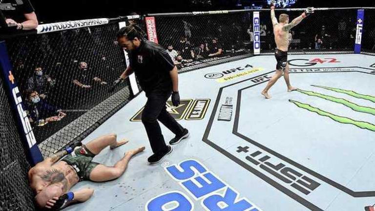 Conor McGregor loopt tegen eerste knock-out van carrière aan