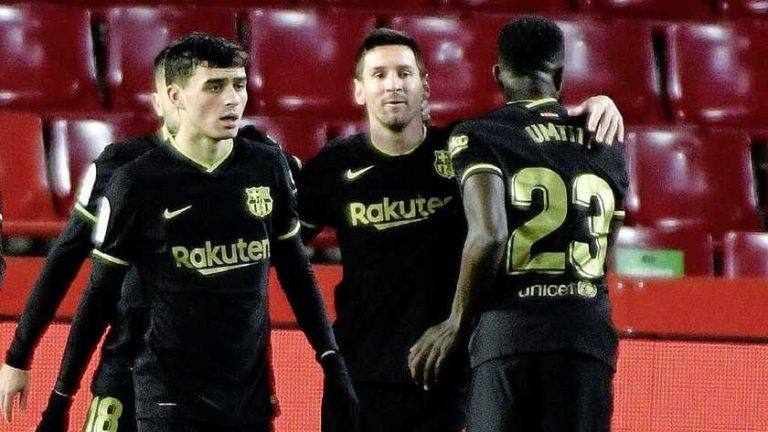 Griezmann en Messi gidsen Barça naar zege; Real begaat misstap bij laagvlieger
