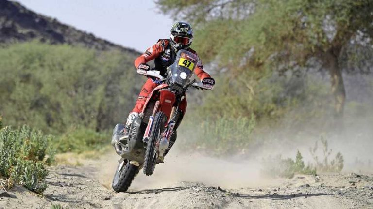 Alweer nieuwe leider bij motoren in Dakar Rally