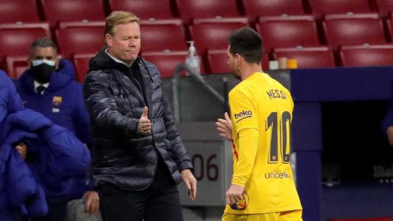 Ronald Koeman over inzetbaarheid Messi in finale Supercopa: ’Hij heeft het laatste woord’