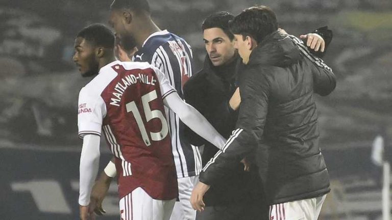 Mikel Arteta: handrem is er af bij Arsenal