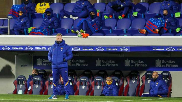 Twee stafleden FC Barcelona testen positief op coronavirus