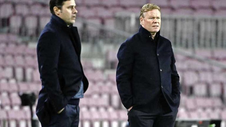 PSG-ster Kylian Mbappé legt FC Barcelona en Ronald Koeman op de pijnbank met hattrick