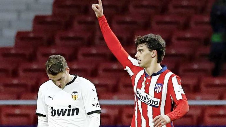 Felix van Atlético Madrid heeft corona