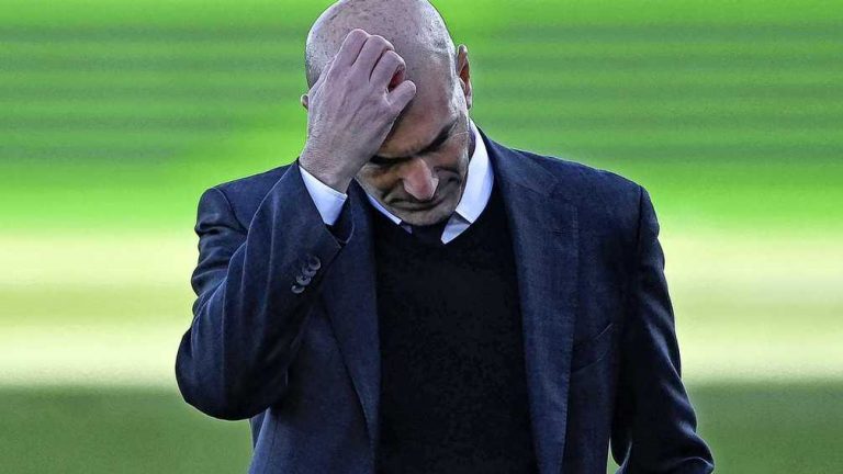Zidane kan al 550 dagen lang zijn ideale elftal bij Real Madrid niet opstellen