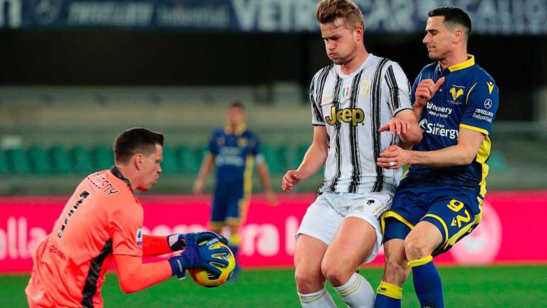 Titelkansen Matthijs de Ligt met Juventus slinken na gelijkspel
