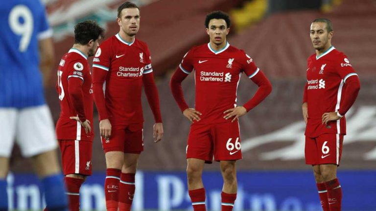 Wijnaldum lijdt met Liverpool duur puntenverlies tegen Brighton