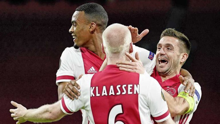 Ajax via Lille naar volgende ronde Europa League