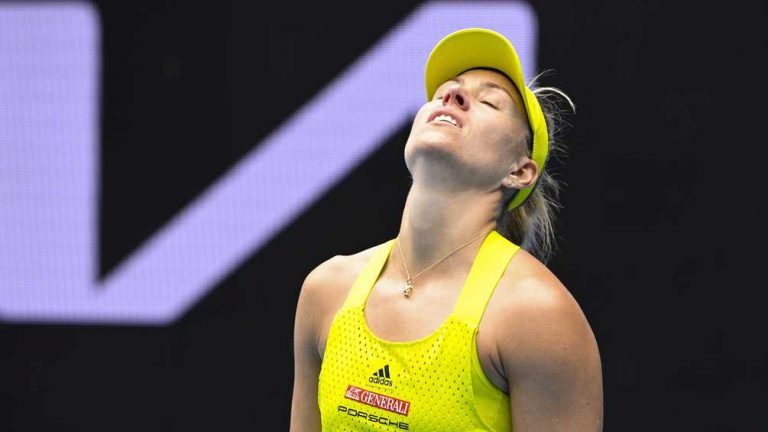 Angelique Kerber vernederd bij Australian Open