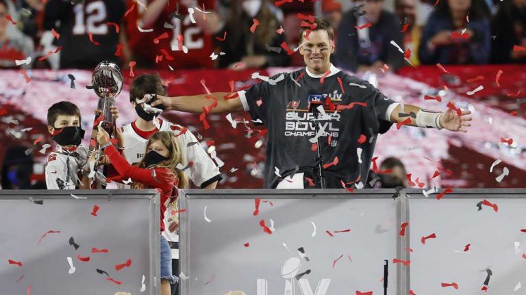 Historische zevende zege in Super Bowl voor Tom Brady