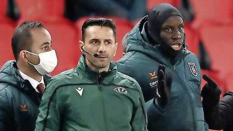 UEFA schorst arbiter na racismerel rond Webo tijdens PSG-Basaksehir