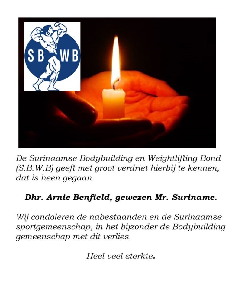Arnie Benfield overleden
