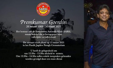 Laatste groet aan Premkumar Goerdin; overleden gynaecoloog wordt vandaag gecremeerd