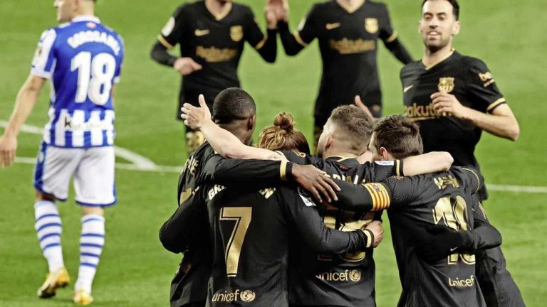 FC Barcelona maakt gehakt van Real Sociedad