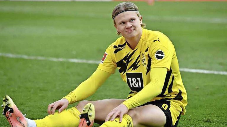 ’Erling Haaland moet in Manchester opvolger van Sergio Agüero worden’