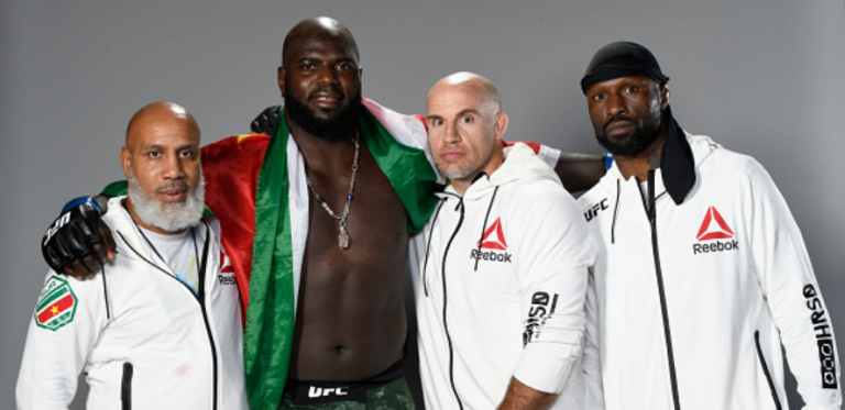 Jairzinho Rozenstruik treft Augusto Sakai tijdens het Main Event op 5 juni