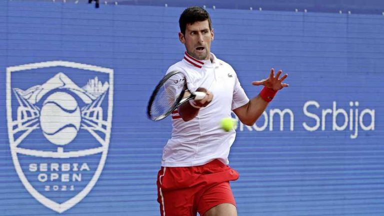 Novak Djokovic begint goed in eigen land